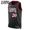 Philadelphia 76ers Jared Mccain Nike 2025-26 Classic Edition Musta Lasten Pelipaidat Swingman